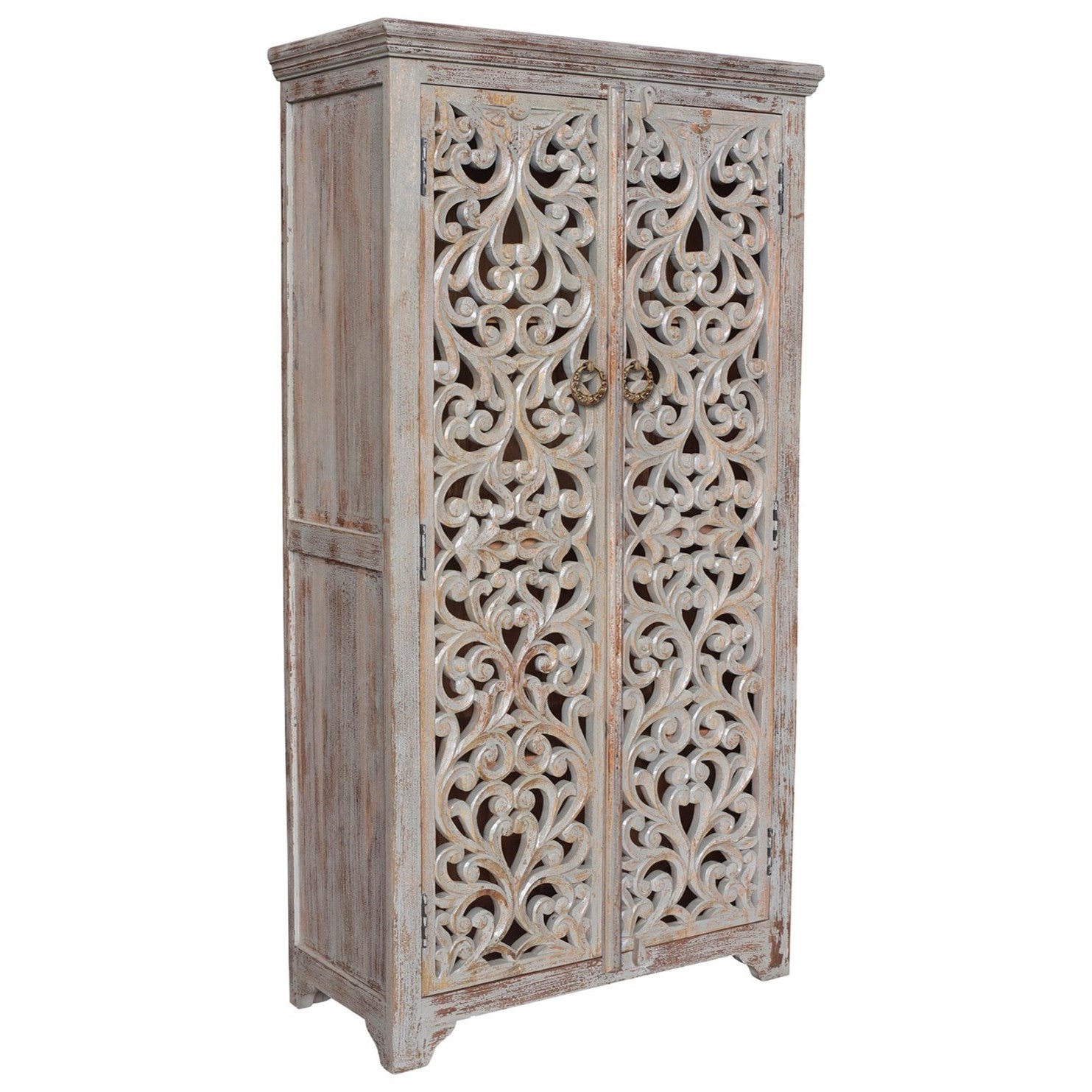Crestview Collection Accent Furniture Bengal Manor Mango Wood Hand